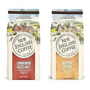 ҂R[q[Aj[COhViw[[ibcƃo^[s[J̃ohAtbV~fBA[Xgie11IXj KMWA Ground Coffee, Bundled New England Cinnamon Hazelnut and