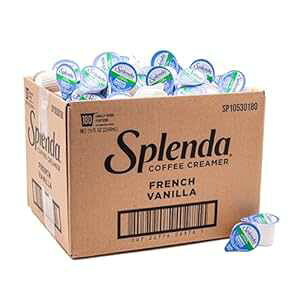 SPLENDA Single Serve Coffee Creamer Cups, Sugar Free French Vanilla, 180 Count