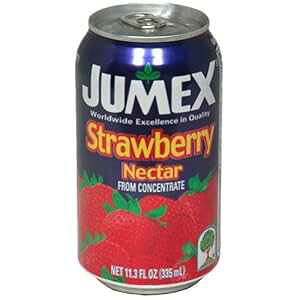 Jumex �l�N�^�[ �X�g���x���[�A11.3 �I���X (24 �p�b�N) Jumex Nectar Strawberry, 11.3-Ounce (Pack of 24)