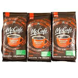 McDonald'sAv~A [XgA҂R[q[A12 IX obO (3 pbN) (t[o[Iт) (v~A [Xg fJtF) McDonald's, Premium Roast, Ground Coffee, 12oz Bag (Pack of 3)