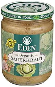 EDEN FOODS I[KjbN U[NEgA18 IX EDEN FOODS Organic Sauerkraut, 18 OZ