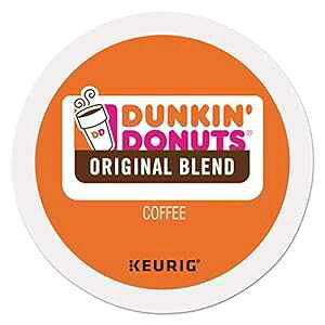 _Lh[ic IWi K Jbv |bhAIWi uhA22  (pbP[W͈قȂꍇ܂) Dunkin' Donuts Dunkin Donuts Original K-Cup Pods, Original Blend, 22 Count (Pack May Vary)