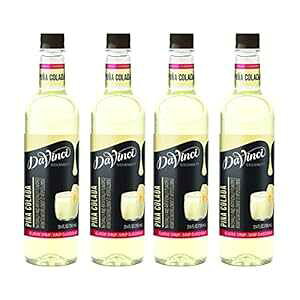 DaVinci Gourmet Classic Pina Colada Syrup, 25.4 Fluid Ounce (Pack of 4)