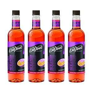 DaVinci Gourmet Classic Passion Fruit Syrup, 25.4 Fluid Ounce (Pack of 4)