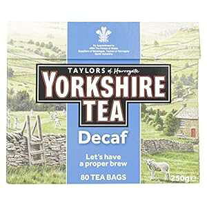 [NV[JtFCXeB[A80eB[obO Yorkshire Tea Yorkshire Decaffeinated Tea, 80 Teabags