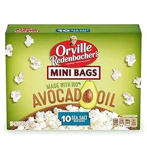 Orville Redenbacher's A{Jh IC dqW |bvR[A2.72 IX 10JEg(2pbN) Orville Redenbacher's Avocado Oil Microwave Popcorn, 2.72 oz. 10-Count (2 Pack)