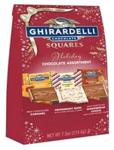 MfŃzf[A\[gXNGAobOA8.25IX Ghirardelli Limited Edition Holiday Assorted Squares Bag, 8.25 Ounces