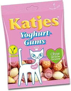 Katjes [OgK xW^A \tg O~ LfB hCc IWi 200g = 7.05oz Katjes Yoghurt Gums Vegetarian Soft Gummi Candy Original from Germany 200g = 7.05oz