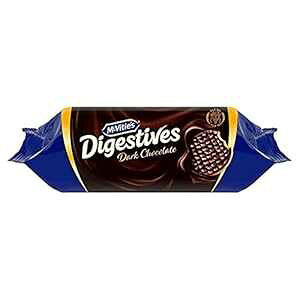 McVitie's McVities Digestive Dark 266g, Chocolate, 28.22 Oz (Pack of 3)