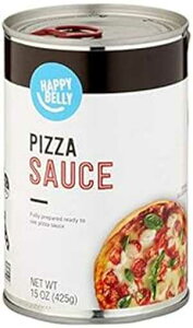 Amazonuh - nbs[x[sU\[XA15IX Amazon Brand - Happy Belly Pizza Sauce, 15 Ounce