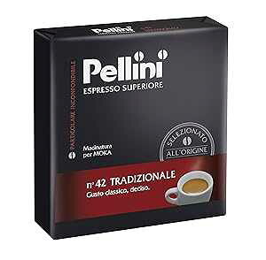 Pellini No.42 Tradizionale Ground Coffee 250g (Pack of 2)