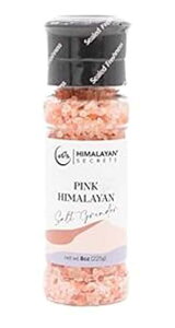 Himalayan Secrets VRsNNbLO\g lߑւ\ȃOC_[ - 8IX NIȖe ~lՂ - R[VF Himalayan Secrets Natural Pink Cooking Salt in Refillable Grinder