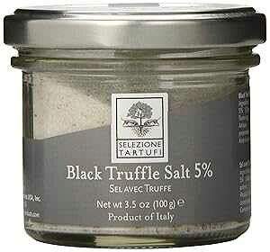 Selezione Tartufi 5% gt \gA3.5 IX Selezione Tartufi 5% Black Truffle Salt, 3.5 Ounce