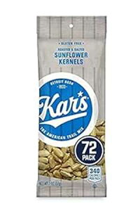 Kar's Nuts [XgщЂЂ܂̗A2 IX̌ʃpbN ? 72 ̃oNpbNAOet[̃XibN Kar's Kar s Nuts Roasted and Salted Sunflower Kernels, 2 oz Individual Packs Bulk Pack of 72, G