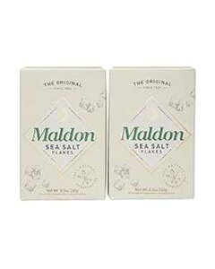 Maldon Salt, Ct[NA8.5 IX (240 g)A(2 pbN) Maldon Salt, Sea Salt Flakes, 8.5 oz (240 g), (Pack of 2)