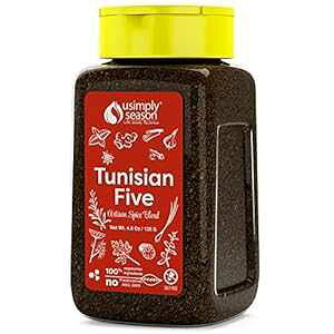 USimplySeason  (`jWA t@Cu XpCXA4.8 IX) USIMPLY SEASON LIFE BOLDLY FLAVORED USimplySeason Middle Eastern Seasoning (Tunisian Five Spice, 4.8 Ounce)