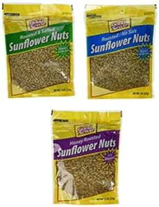 ObhZX[XgA[Xg/nj[[XgЂ܂ibc̑gݍ킹i3j8IXobO Good Sense Sunflower Nuts Good Sense Roasted and Salted, Roasted/No Salt & Honey Roasted Sunflower Nuts C
