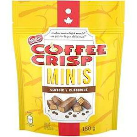 COFFEE CRISP NESTLE Minis, 180g/6.3 oz. Bag (Imported from Canada)