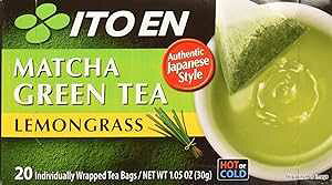 20 JEg (8 pbN)AOXAɓAΒAAOXA8 pbNATCY 20 CT Ito En 20 Count (Pack of 8), Lemongrass, ITOEN, Green Tea, Matcha, Lemongrs, Pack of 8, Size 20 CT