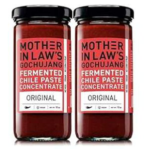 Mother-In-Law's L`yR`W `y[XgAIWi - 10 IX 2pbN Mother-In-Law's Kimchi Fermented GOCHUJANG Chile Paste, Original - 10 Oz Pack of 2
