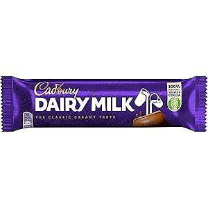 Lho[i~NA45g o[A1.58 IX (12 pbN) Cadbury Dairy Milk, 45g Bars, 1.58 Ounce (Pack of 12)