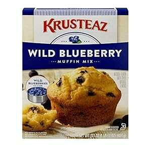 Krusteaz Ch u[x[ Vv[ }tB ~bNXA17.1 IX {bNX (12 pbN) Krusteaz Wild Blueberry Supreme Muffin Mix, 17.1-Ounce Boxes (Pack of 12)