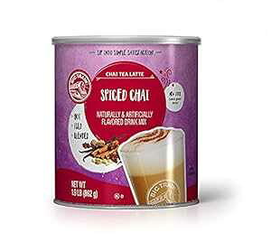 rbO gC XpCX `C eB[ e CX^g pE_[ ~bNXA1.9 |h Big Train Spiced Chai Tea Latte Instant Powdered Mix, 1.9 Pound