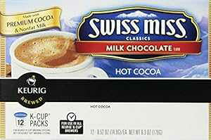 XCX ~X ~N `R[g zbg RRAAL[O VOT[u K Jbv |bhA12  Swiss Miss Milk Chocolate Hot Cocoa, Keurig Single-Serve K-Cup Pods, 12 Count