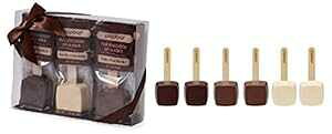 zbg `R[g XeBbN - 6 pbN NVbN Mtg{bNX - _[NA~NAoj zCg `R[g Popbar - Handcrafted on a Stick Hot Chocolate Sticks - 6 Pack Classic Gift Box - Dark, Milk