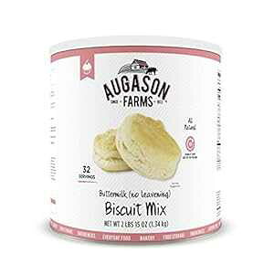 Augason Farms o^[~N (yȂ) rXPbg~bNX 2 |h 15 IX No. 10 ʁA5-80410 Augason Farms Buttermilk (No Leavening) Biscuit Mix 2 lbs 15 oz No. 10 Can, 5-80410