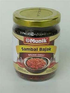 ���j�N �T���o�� �o�W���b�N �`���\�[�X�A245 �O���� Munik Sambal Bajak Chili Sauce, 245 Gram