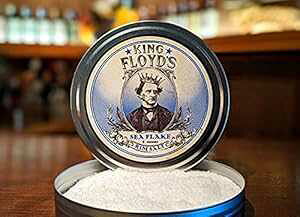 King Floyd'sAV[t[NuhA\gAV[\gA4IXA}K[^\g King Floyd's, Sea Flake Blend, Rim Salt, Sea Salt, 4 oz, Margarita Salt