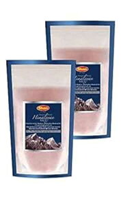 V q}sNVR חpE_[ 400g (2) Shan Himalayan Pink Natural Salt Fine Grain Powder, 400g, (Pack of 2)