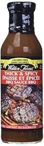 Walden Farm - 炭水化物不使用、砂糖不使用、カロリーフリーの濃厚でスパイシーなバーベキューソース - 12 オンス ボトル Walden Farms Walden Farm - No Carbs, Sugar-Free, Calorie-Free Thick & Spicy Barbeque Sauce - 12-