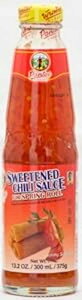 Pantainorasingh tp^CÌ`\[XA13.2 IX (3 {g) Pantai Norasingh Pantainorasingh Thai Sweetened Chili Sauce for Spring Rolls, 13.2 ounces (3 Bottles)