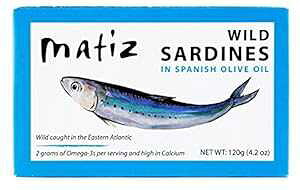 }eBX CṼI[uICρA4.2 IX (5 pbN) XyC̃OA^pXAXibNA܂͐Hp̓VRlVRA^pNLxAꂽNx Matiz Sardines in Olive O