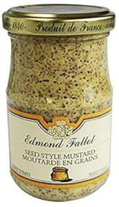 Edmond Fallot I[ht@bVh O[ fBW }X^[h - 7.2 IX Edmond Fallot Old Fashioned Grain Dijon Mustard - 7.2 oz