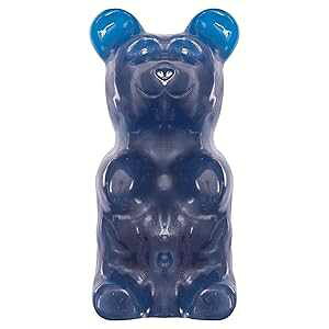 �W���C�A���g�O�~�x�A - �u���[���Y�x���[ - 5�|���h Giant Gummy Bears! Giant Gummy Bear - Blue Raspberry - 5 lbs
