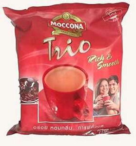 bRi gI b` Ah X[X 3in1 27 TVF d 513g ^CY Moccona Trio Rich and Smooth 3in1 27 Sachets Net Wt. 513g Thailand Product
