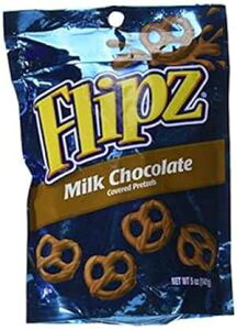 Flipz ~N`R[gŃR[eBOꂽvbcFA5 IXA3 pbN Flipz Milk Chocolate Covered Pretzels, 5 oz, 3 pk