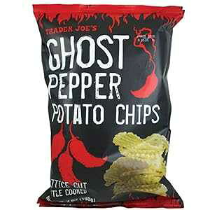 7IXi1pbNjAybp[Ag[_[W[YS[Xgybp[|eg`bvX - 7IXBobO 7 Ounce (Pack of 1), Pepper, Trader Joe's Ghost Pepper Potato Chips - 7 oz. bag