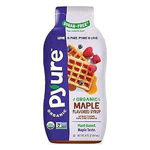 PyurẽI[KjbN[vVbv̑֕i VK[t[APgWFjbNAY 14tʃIX Organic Maple Syrup Alternative by Pyure Sugar-Free, Keto, Low Carb 14 Fluid Ounce