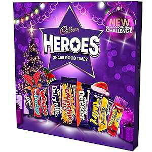 �L���h�o���[ �f�C���[�~���N �q�[���[�Y �A�h�x���g �J�����_�[ 231g Cadbury Dairy Milk Heroes Advent Calendar 231g