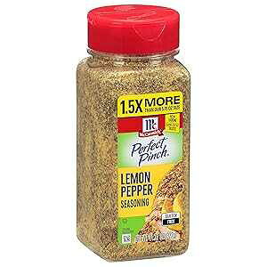 McCormick Perfect Pinch Lemon Pepper Seasoning, 11.37 oz