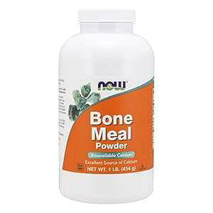 NOW Foods, pE_[A1 |h (454 g) NOW Foods, Bone Meal Powder, 1 lb. (454 g)