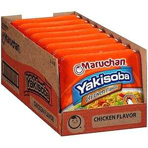 } Ă΃`LA4.00IXA8pbN Maruchan Yakisoba Chicken, 4.00 Oz, Pack of 8