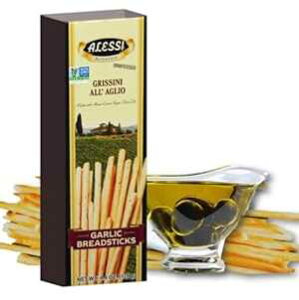 7 Seas Alessi �u���b�h�X�e�B�b�N �K�[���b�N�A4.4 �I���X 7 Seas Alessi Bread Sticks Garlic, 4.4 oz