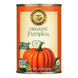 FARMER'S MARKET FARMERS MARKET FOODS PUMPKIN ORG, 15 Ounce (Pack of 12)