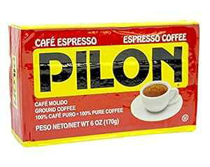 JtF s GXvb\ OEh R[q[ 6IX ubN L[oX^C Cafe Pilon Espresso Ground Coffee 6 Oz Brick Cuban-Style