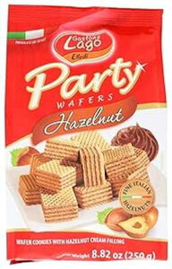 KXg[l [S p[eB[ EGn[X w[[ibc N[ 8.82 IXA250g (3 pbN) Gastone Lago Party Wafers With Hazelnut Cream Filling 8.82 oz, 250g (Pack of 3)